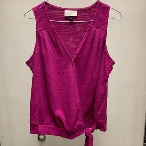 WILL ACCEPT MOST OFFERS pink tie tank top
